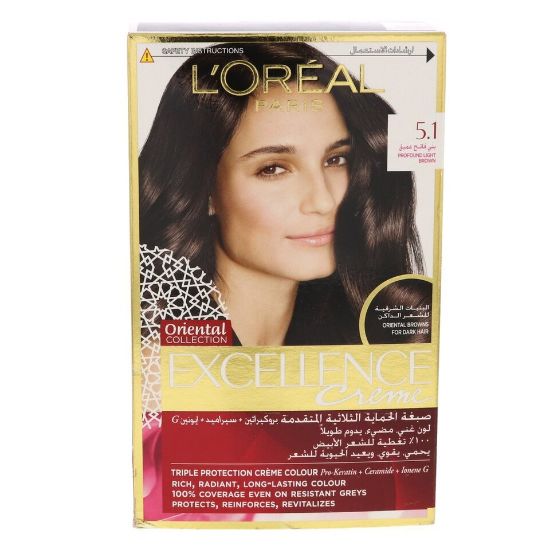 Picture of L'Oreal Paris Excellence Creme 5.1 Profound Light Brown 1pkt