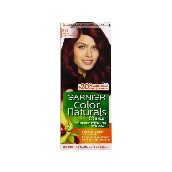 Picture of Garnier Color Naturals 3.6 Deep Red Brown 1pkt