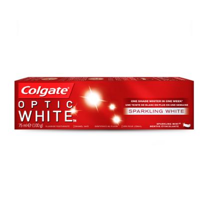 Picture of Colgate Fluoride Toothpaste Optic White Sparkling Mint 75ml