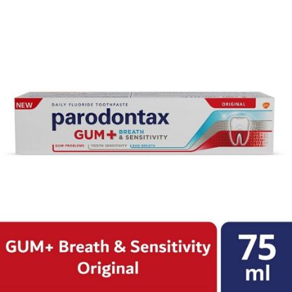 Picture of Parodontax Original Gum + Breath & Sensitivity Toothpaste 75 ml