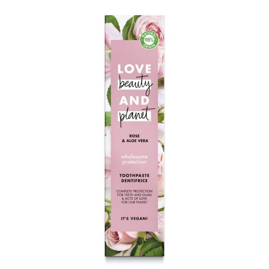 Picture of Love Beauty and Planet Wholesome Protection Rose and Aloe Vera Toothpaste 75ml