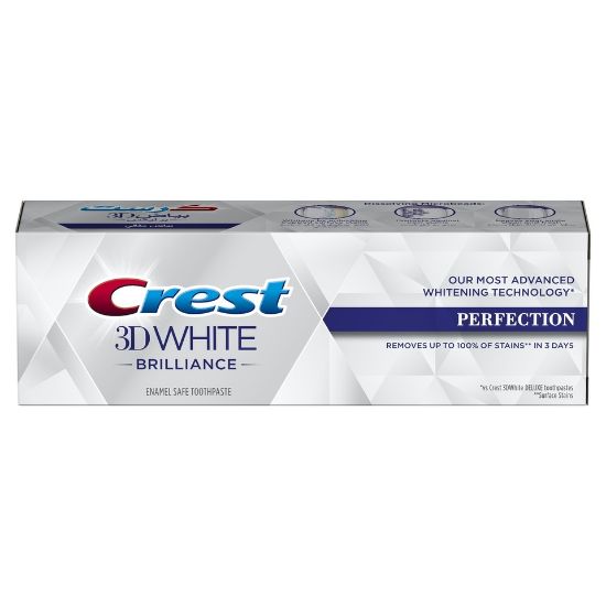 Picture of Crest 3D White Brilliance Perfection Toothpaste 75ml