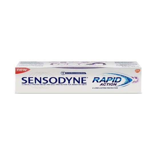 Picture of Sensodyne Rapid Action Toothpaste 75ml