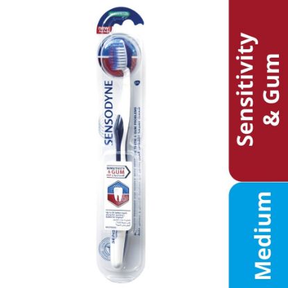 Picture of Sensodyne Sensitivity & Gum Toothbrush Medium Assorted Color 1pc