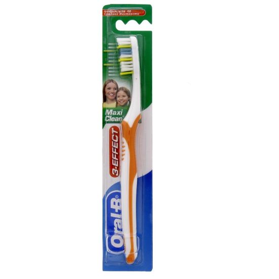 Picture of Oral-B Toothbrush 3 Effect Maxi Clean Medium Assorted Color 1pc