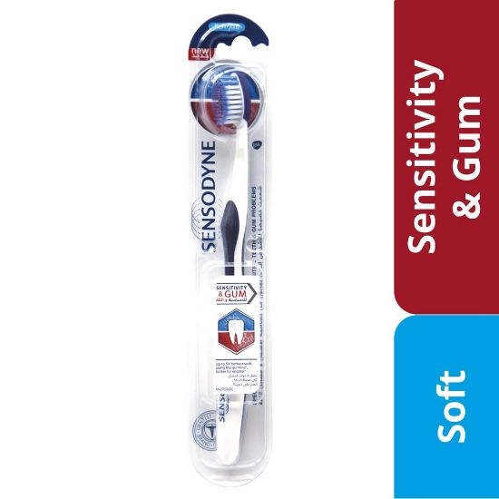 Picture of Sensodyne Toothbrush Sensitivity & Gum Soft Assorted Color 1pc