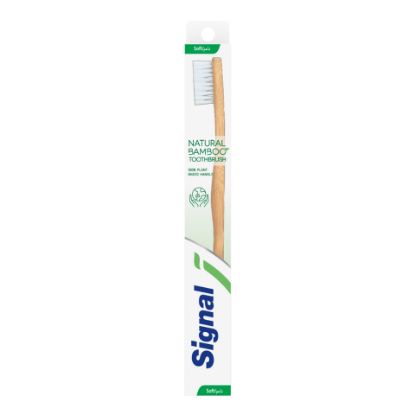 Picture of Signal Natural Bamboo Tooth Brush Soft 1pc