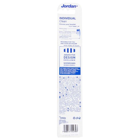 Picture of Jordan Individual Clean Soft Tooth Brush 1pc