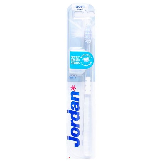 Picture of Jordan Target White Toothbrush Soft 1pc