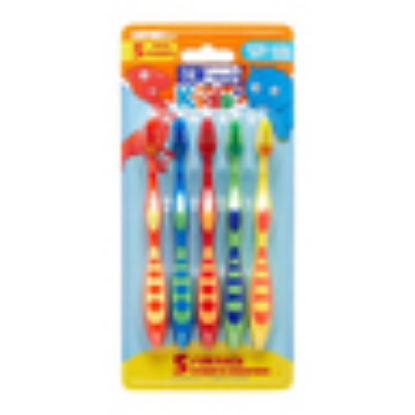 Picture of Dr. Fresh Kids Mix Toothbrush Blister Extra Soft 5pcs