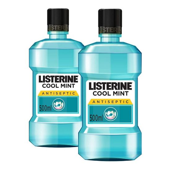 Picture of Listerine Mouthwash Cool Mint 500ml 1+1