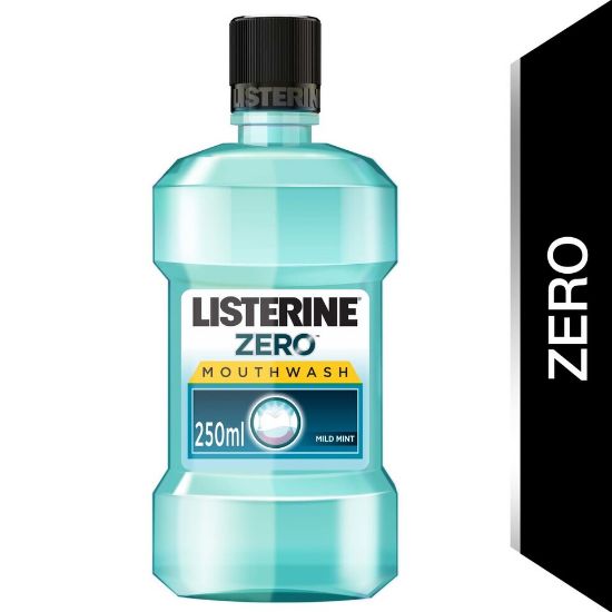 Picture of Listerine Mouthwash Zero Alcohol Mild Mint 250ml