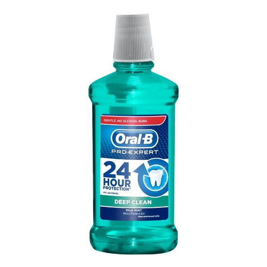 Picture of Oral-B Pro Expert Deep Clean Mild Mint Mouthwash 500ml