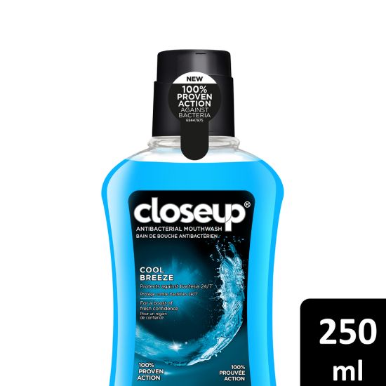 Picture of Closeup Cool Breeze Antibacterial Mouthwash 250ml