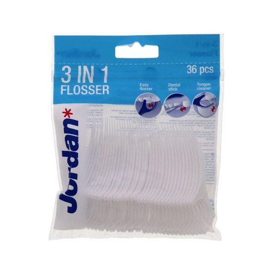 Picture of Jordan 3in1 Dental Flossers 36pcs