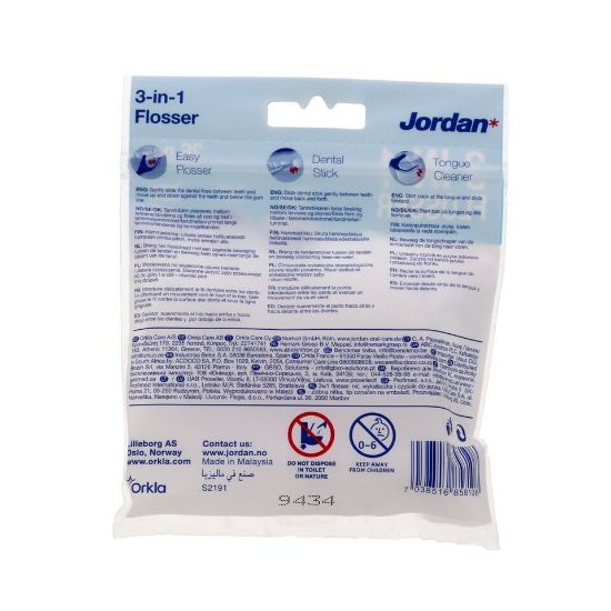 Picture of Jordan 3in1 Dental Flossers 36pcs