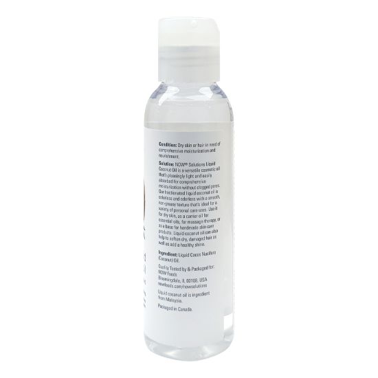 Picture of Now Solution Liquid Coconut Oil 118ml