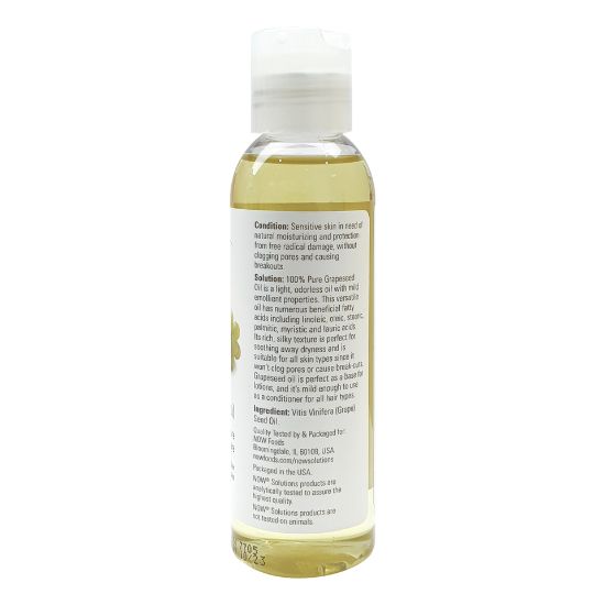 Picture of Now Solution Grapeseed Oil 118ml