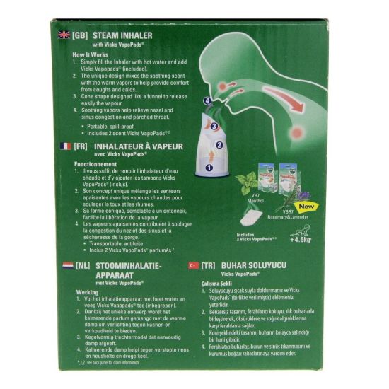 Picture of Vicks Steam Inhaler 1pc