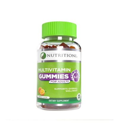 Picture of Nutritionl Multivitamins Gummies For Adults With Orange Flavor 60 pcs