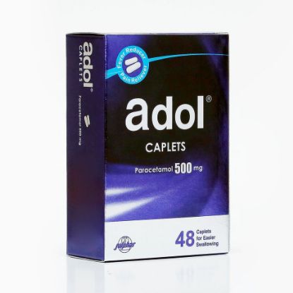 Picture of Adol Caplets 500mg 48pcs