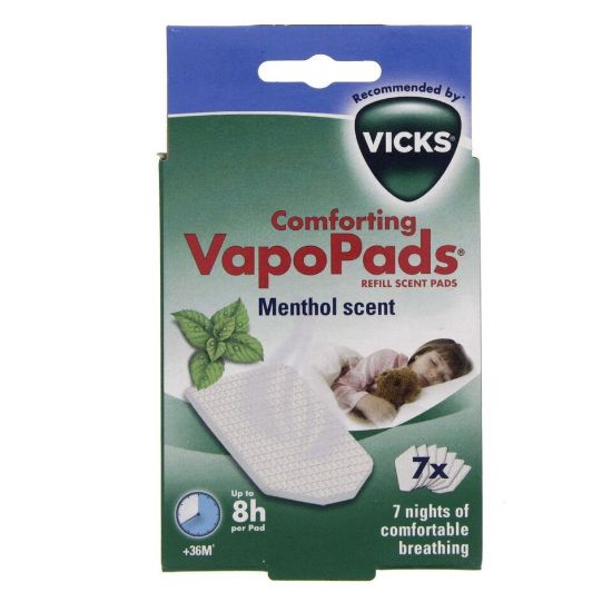 Picture of Vicks Refill Vapo Pads Menthol Scent 7pcs