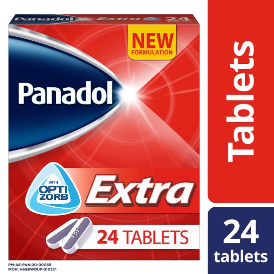 Picture of Panadol Extra with Optizorb 24 Tablets