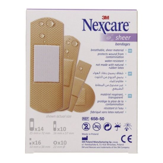 Picture of Nexcare Sheer Bandages 50pcs