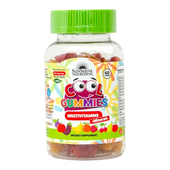 Picture of Sunshine Nutrition Cool Gummies Multivitamins + Minerals 60pcs