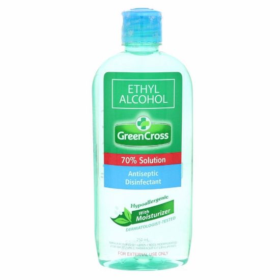 Picture of Green Cross Antiseptic Disinfectant Ethyl Alcohol 250ml