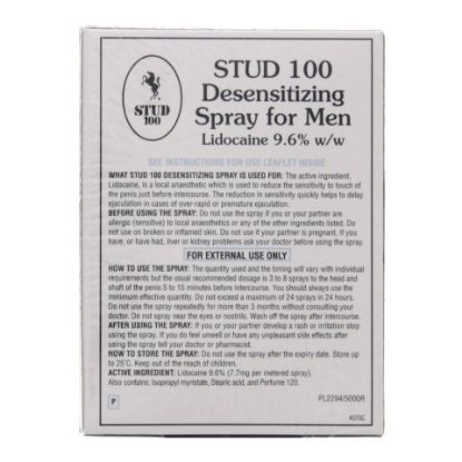 Picture of Stud 100 Desensitizing Spray for Men 12g