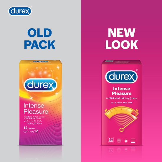 Picture of Durex Intense Pleasure Condoms 12pcs