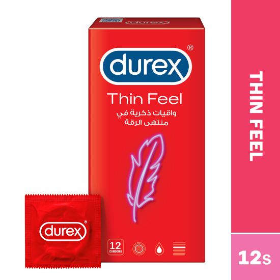 Picture of Durex Feel Thin Condoms 12pcs