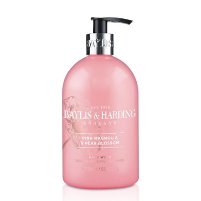 Picture of Baylis & Harding Hand Wash Pink Magnolia & Pear Blossom 500ml