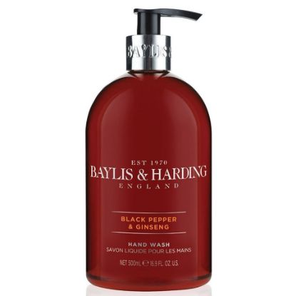 Picture of Baylis & Harding Hand Wash Black Pepper & Ginseng 500ml