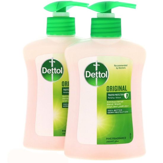 Picture of Dettol Original Antibacterial Handwash 2 x 200 ml