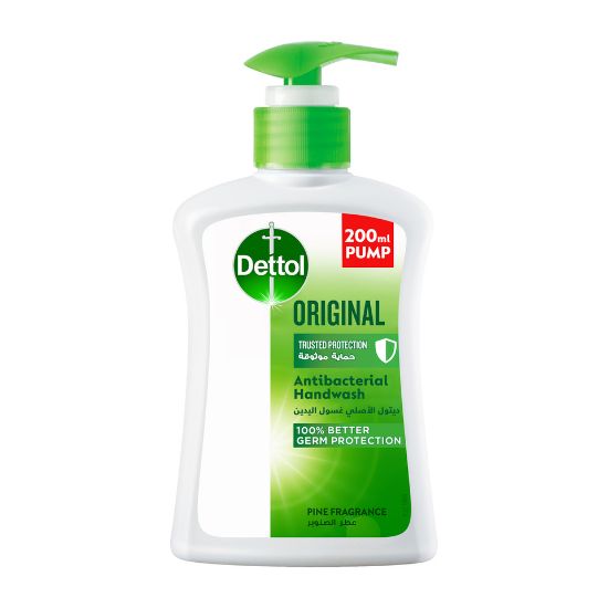 Picture of Dettol Original Handwash Liquid Soap Pine Fragrance 200ml