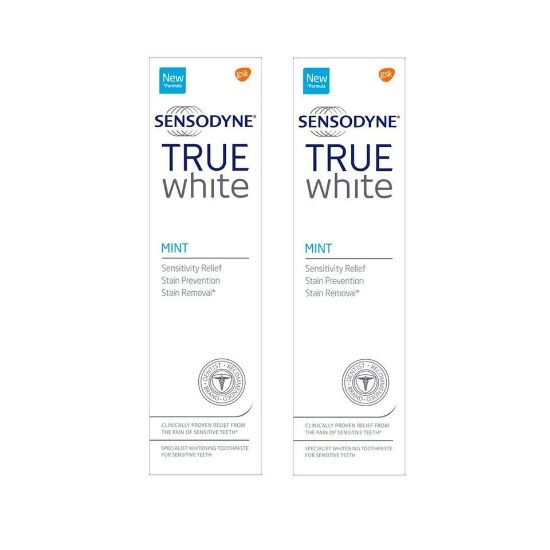 Picture of Sensodyne True White Tooth Paste Mint 2 x 75ml