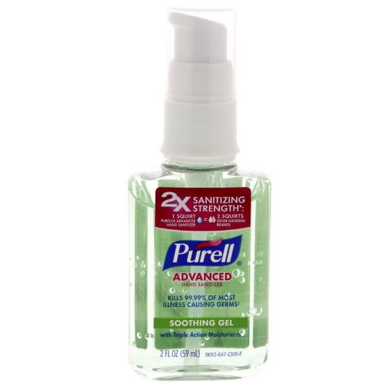 Picture of Purell Advanced Hand Sanitizer Refreshing Soothing Gel 59ml