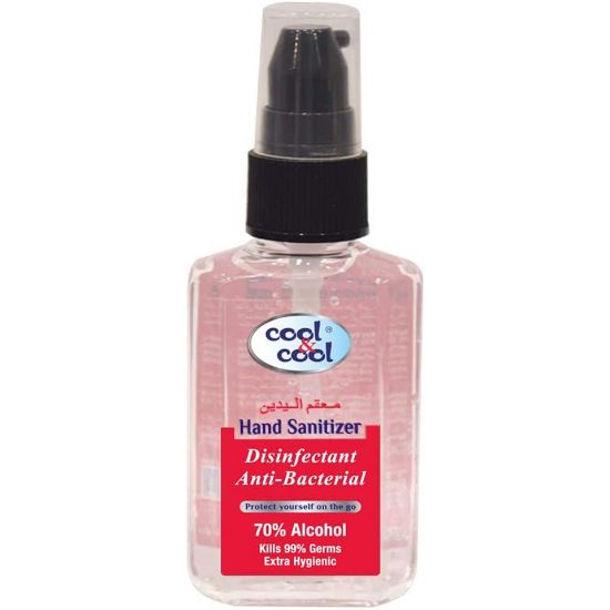 Picture of Cool & Cool Anti-Bacterial Disinfectant Hand Sanitizer 60 ml