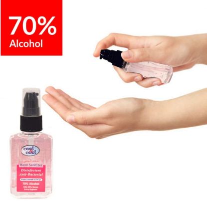Picture of Cool & Cool Anti-Bacterial Disinfectant Hand Sanitizer 60 ml