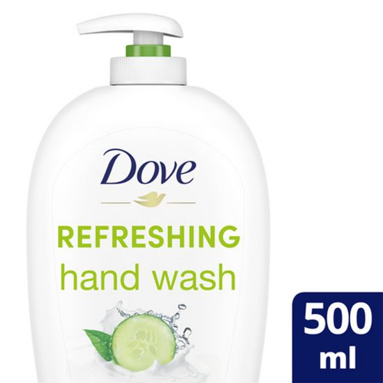 Picture of Dove Handwash Care & Protect Refreshing Cucumber & Green Tea 500ml