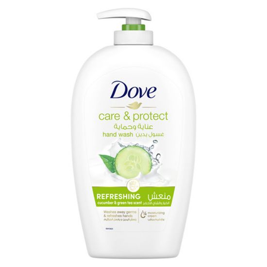 Picture of Dove Handwash Care & Protect Refreshing Cucumber & Green Tea 500ml