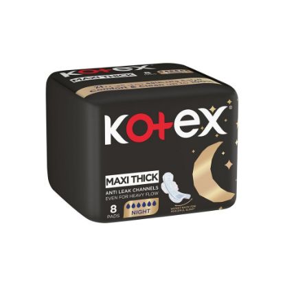 Picture of Kotex Maxi Pads Night with Wings 8pcs