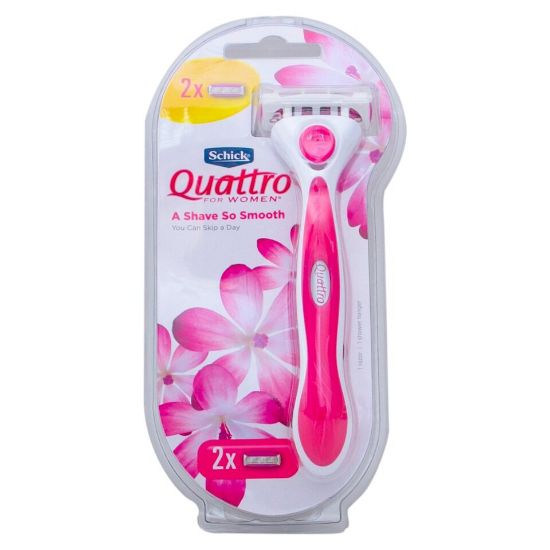 Picture of Shick Quattro Razor For Women 2Up