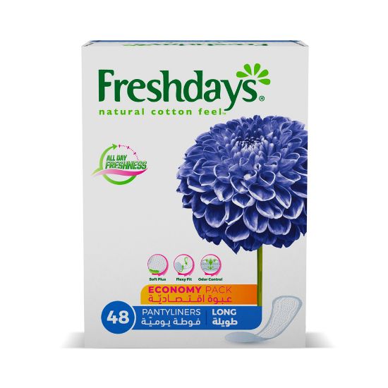 Picture of Freshdays Daily Liners Long 48pcs