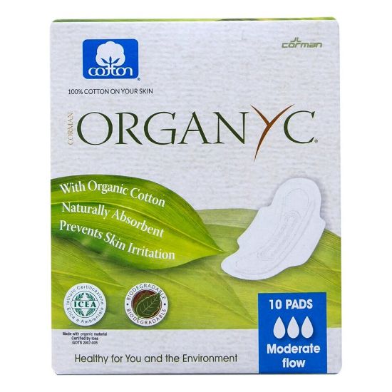 Picture of Organyc Moderate Flow Pads 10pcs