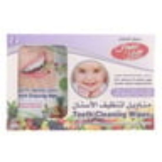 Picture of Home Mate Teeth Cleaning Wipes With Mixed Fruit Flavour12Pcs