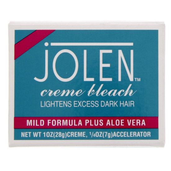 Picture of Jolen Cream Bleach Mild formula plus Aloe vera 28g creme 7g Accelerator