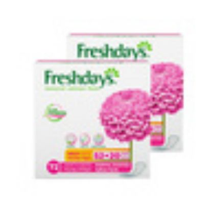 Picture of Freshdays Normal Scented Pantyliner Value Pack 52+20 2 pkt